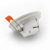 Στεγανό Φωτιστικό LED Στρογγυλό Χωνευτό 5W 230V 400lm 4000K Λευκό Φως Ημέρας IP54 21-5101 